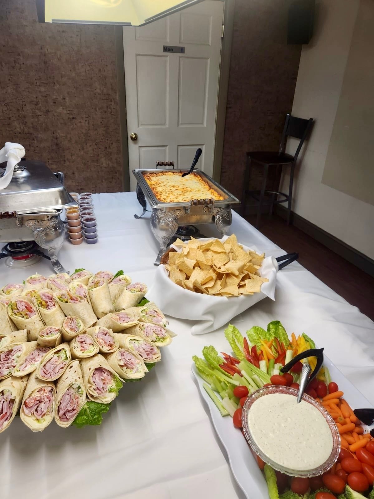 Butler-passed appetizers